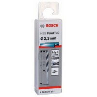 Сверло по металлу HSS PointTeQ (10 шт.) 3.3 мм Bosch 2608577201 