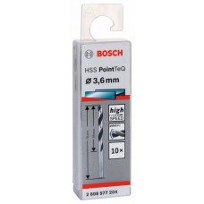 Сверло по металлу HSS PointTeQ (10 шт.) 3.6 мм Bosch 2608577204 