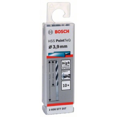 Сверло по металлу HSS PointTeQ (10 шт.) 3.9 мм Bosch 2608577207 