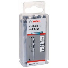 Сверло по металлу HSS PointTeQ (10 шт.) 4.3 мм Bosch 2608577211 
