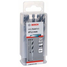 Сверло по металлу HSS PointTeQ (10 шт.) 5.1 мм Bosch 2608577219 