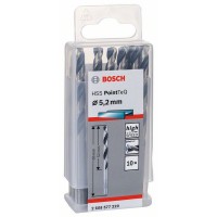 Сверло по металлу HSS PointTeQ (10 шт.) 5.2 мм Bosch 2608577220 
