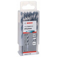 Сверло по металлу HSS PointTeQ (10 шт.) 5.8 мм Bosch 2608577226 