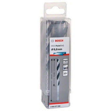 Сверло по металлу HSS PointTeQ (10 шт.) 8.8 мм Bosch 2608577256 