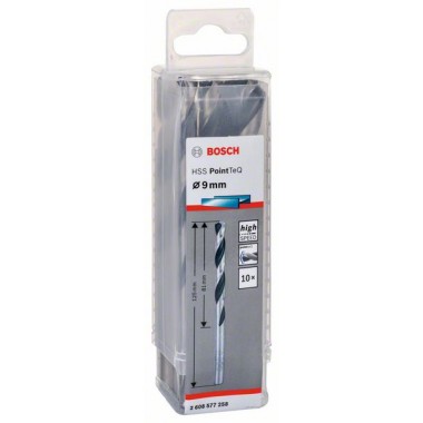 Сверло по металлу HSS PointTeQ (10 шт.) 9 мм Bosch 2608577258 