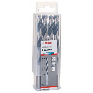 Сверло по металлу HSS PointTeQ (5 шт.) 10.1 мм Bosch 2608577269 