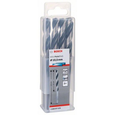 Сверло по металлу HSS PointTeQ (5 шт.) 10.5 мм Bosch 2608577273 
