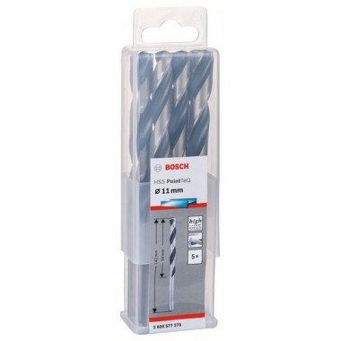 Сверло по металлу HSS PointTeQ (5 шт.) 11 мм Bosch 2608577278 
