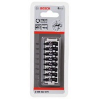 Кассета ударных бит Impact Control 25 мм T15 8 шт Bosch 2608522379 