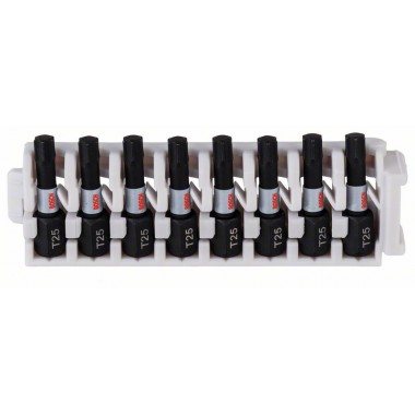 Кассета ударных бит Impact Control 25 мм T25 8 шт Bosch 2608522381 