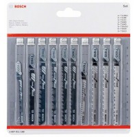 Набор лобзиковых пилок Wood 10 шт Bosch 2607011169 