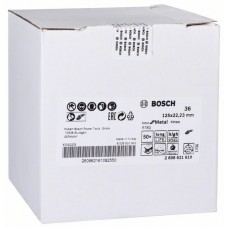 Фибровый шлифкруг R780 Best for Metal+Inox, 125 мм, G36 Bosch 2608621610 