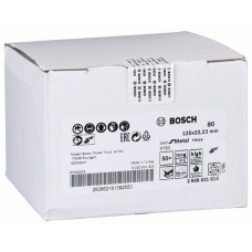 Фибровый шлифкруг R780 Best for Metal+Inox, 125 мм, G80 Bosch 2608621613 