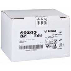 Фибровый шлифкруг R780 Best for Metal+Inox, 125 мм, G120 Bosch 2608621615 