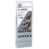 Набор сверл HSS PointTeQ 6 шт. Bosch 2608577346
