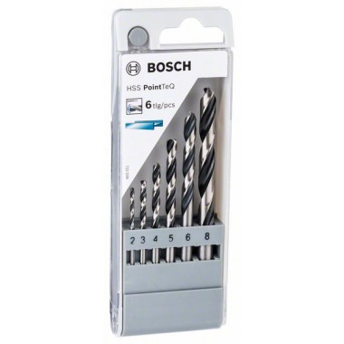 Набор сверл HSS PointTeQ 6 шт. Bosch 2608577346