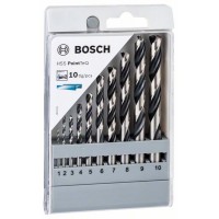 Набор сверл HSS PointTeQ 10 шт D1-10 Bosch 2608577348 