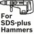 Зубило пиковое SDS-Plus 250 мм ECO Bosch 2608578516 