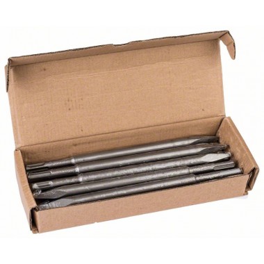 Зубило пиковое (10 шт) SDS-Plus 250 мм ECO Bosch 2608578517 