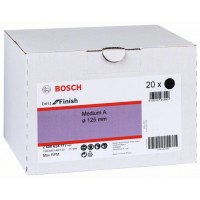 Нетканый шлифкруг 125 мм (Velcro), Medium AlOx Bosch 2608624117 