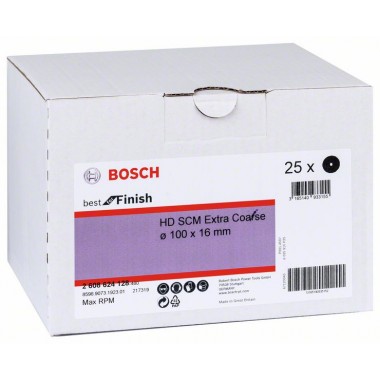 Нетканый шлифкруг SCM 100 мм, Extra Coarse Bosch 2608624128 