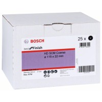 Нетканый шлифкруг SCM, 115 мм, Extra Coarse Bosch 2608624132 