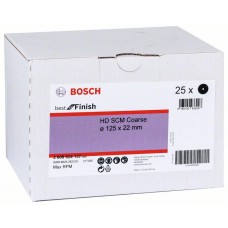 Нетканый шлифкруг SCM 125 мм, Coarse Bosch 2608624137 