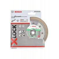 Алмазный диск Best for Ceramic Extraclean Turbo X-LOCK 115x22,23x1,4x7 мм Bosch 2608615131   