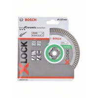 Алмазный диск Best for Ceramic Extraclean Turbo X-LOCK 125x22,23x1,4x7 мм Bosch 2608615132   