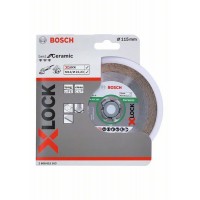 Алмазный диск Best for Ceramic X-LOCK 115x22,23x1,8x10 мм Bosch 2608615163   