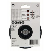 Опорная тарелка X-LOCK с зажимом 115 мм мягкая Bosch 2608601711 