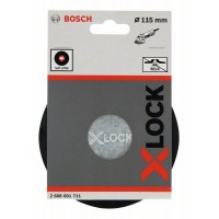 Опорная тарелка X-LOCK с зажимом 115 мм мягкая Bosch 2608601711 