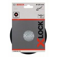Опорная тарелка X-LOCK с зажимом 125 мм мягкая Bosch 2608601714 