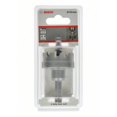 Коронка Endurance for Heavy Metal с твердосплавными напайками 43 мм Bosch 2608594147 