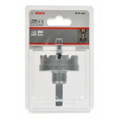 Коронка Endurance for Heavy Metal с твердосплавными напайками 51 мм Bosch 2608594152 