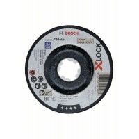 Обдирочный диск Expert for Metal X-LOCK 115x6x22.23 мм вогнутый Bosch 2608619258   