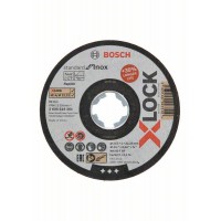 Отрезной диск Standard for Inox X-LOCK 115x1x22.23 мм прямой Bosch 2608619261   
