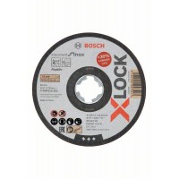 Отрезной диск Standard for Inox X-LOCK 125x1x22.23 мм прямой Bosch 2608619262   