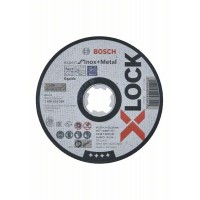 Отрезной диск Expert for Metal & Inox X-LOCK 125x1x22.23 мм прямой Bosch 2608619264   