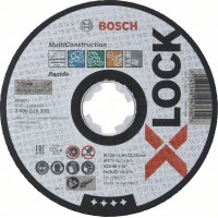 Отрезной диск Multi Material X-LOCK 125x1.6x22.23 мм прямой Bosch 2608619270   