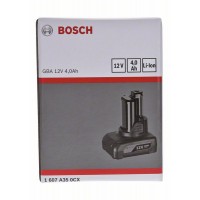 Аккумулятор Li-Ion 12V, 4.0 Ah Bosch 1607A350CX 