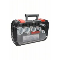 Набор коронок электрика (9 шт) Progressor for Wood&Metal 22/29/35/44/51/64 мм Bosch 2608594187 