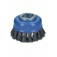 Чашечная щетка пучки X-LOCK 75 мм СТАЛЬ 0.35 мм Bosch 2608620726   