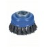 Чашечная щетка пучки X-LOCK 75 мм СТАЛЬ 0.35 мм Bosch 2608620726   