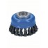 Чашечная щетка пучки X-LOCK 75 мм СТАЛЬ 0.5 мм Bosch 2608620727   
