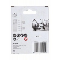 Чашечная щетка Витая X-LOCK 75 мм INOX СТАЛЬ 0.3 мм Bosch 2608620728   