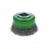 Чашечная щетка Витая X-LOCK 75 мм INOX СТАЛЬ 0.3 мм Bosch 2608620728   