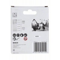 Чашечная щетка пучки X-LOCK 75 мм INOX СТАЛЬ 0.5 мм Bosch 2608620729   