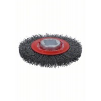 Кольцевая щетка Витая X-LOCK 115 мм СТАЛЬ 0.3 мм Bosch 2608620732   