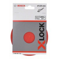 Опорная тарелка X-LOCK на липучке 125 мм Bosch 2608601722 